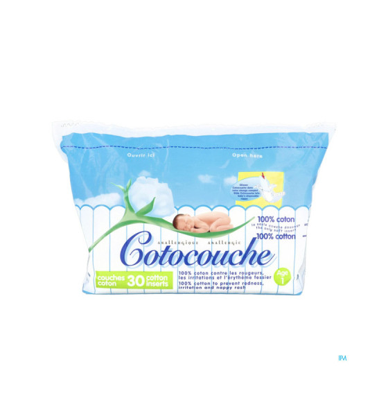 COTOCOUCHE - Couches 2ème Âge, 30 Couches
