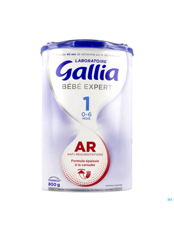 Gallia Bébé Expert Lait AR 1 Anti-Régurgitations