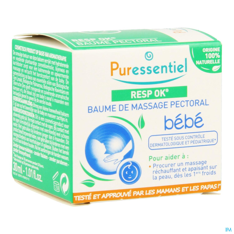 PURES RESPIR BAUME PECTORAL BB 30 ML – Pharmacie Online