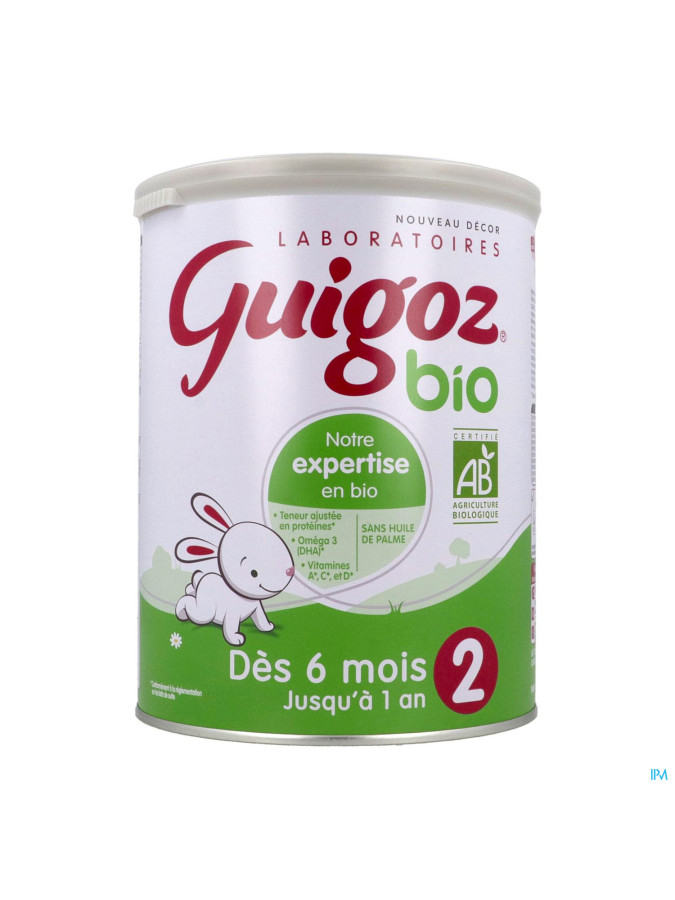 GUIGOZ Evolia 2 - Lait bébé 2ème âge en poudre de 6 à 12 mois